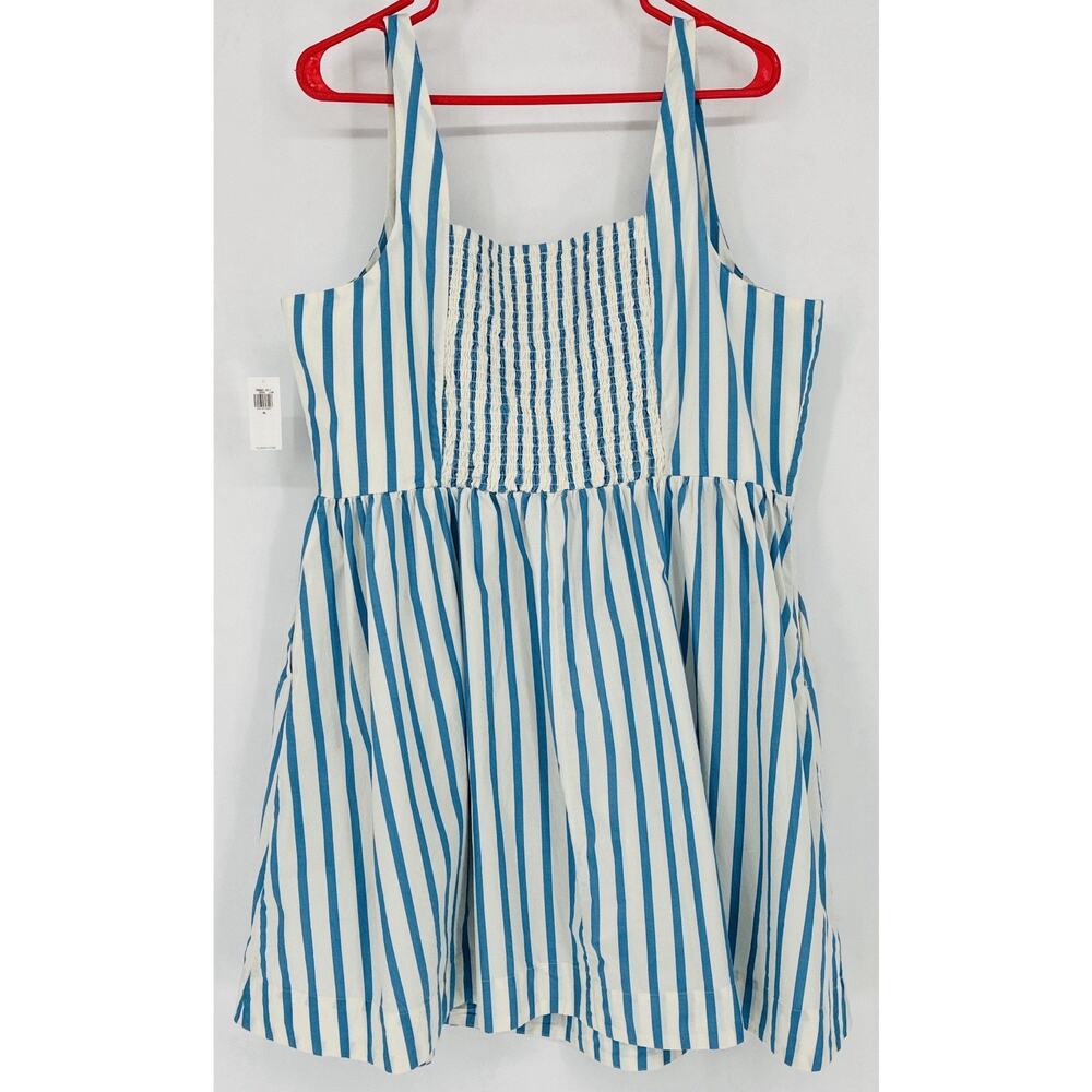 NWT Old Navy Women's XL Striped Sundress Lined Coastal Beach Cruise Resort Wear - Picture 3 of 10